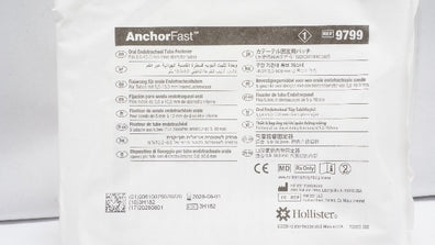 Hollister 9799 AnchorFast Oral Endotracheal Tube Fastener Fits 5.0-10.0mm Tubes